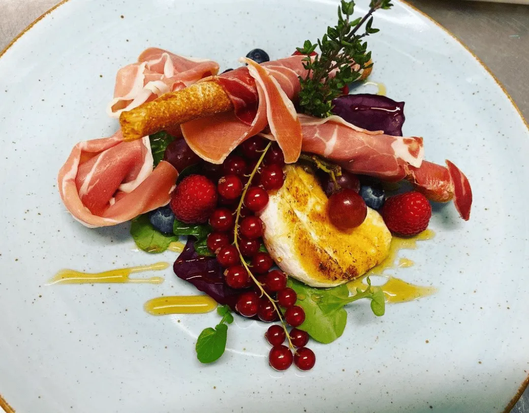 Italienisches Gericht aus der Küche des Si Ristorante